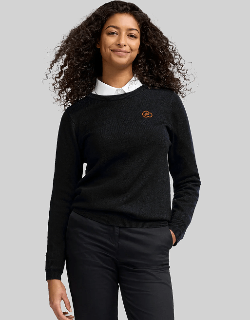 Womens Crew Knit